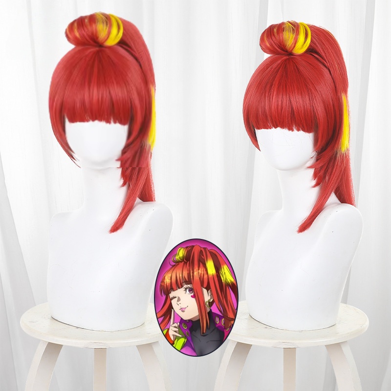 Men'S Accessories For Christmas - Anime Gnosia SQ Cosplay Wig Bright