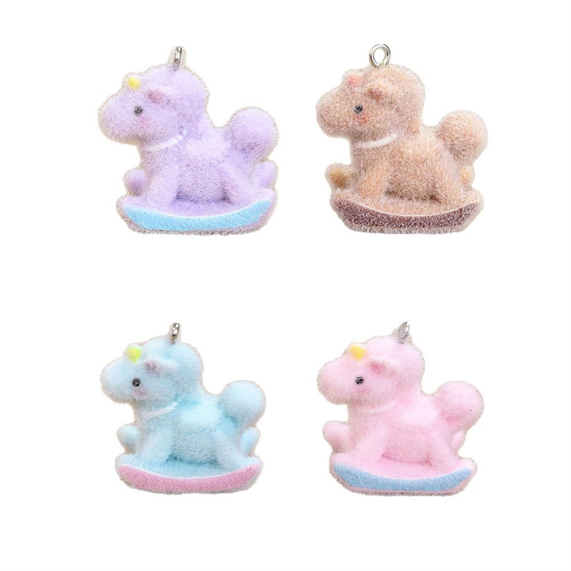 Men Accessories Wholesale - Wholesale 40pcs/lot color Flocking effect animals