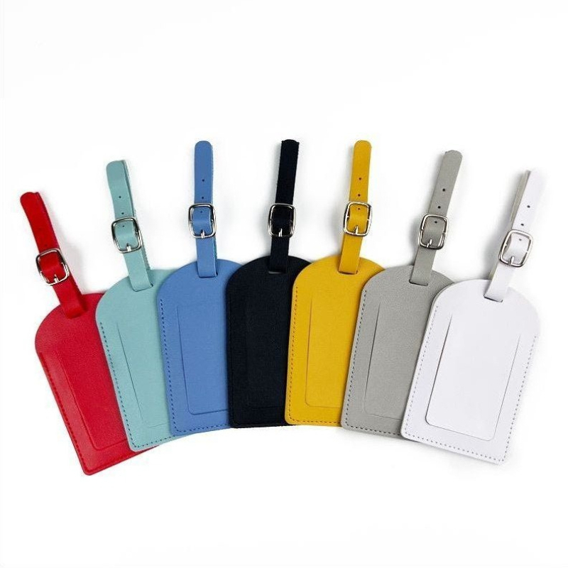 Women Men Luggage Tags PU Leat - đánh giá và giá Men Accessories Name
