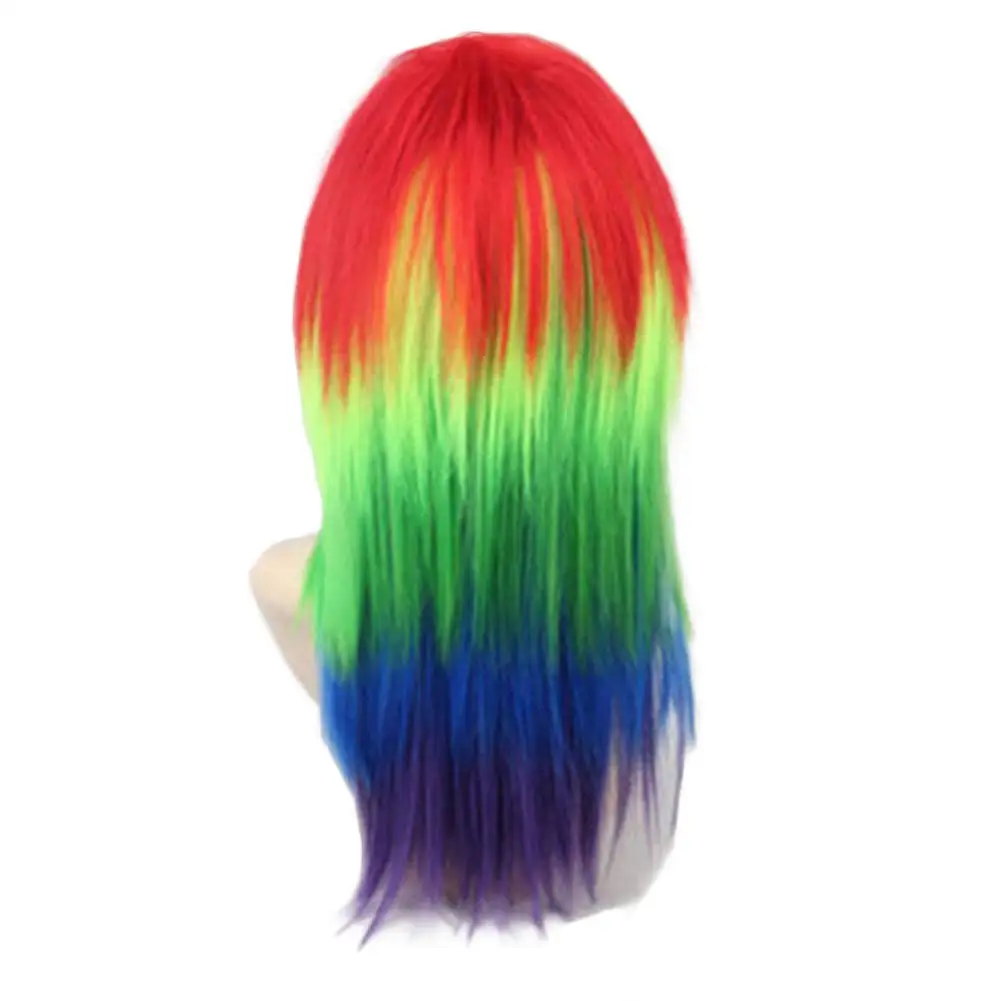 Long Rainbow Straight Syntheti - đánh giá và giá Men'S Accessories For Christmas