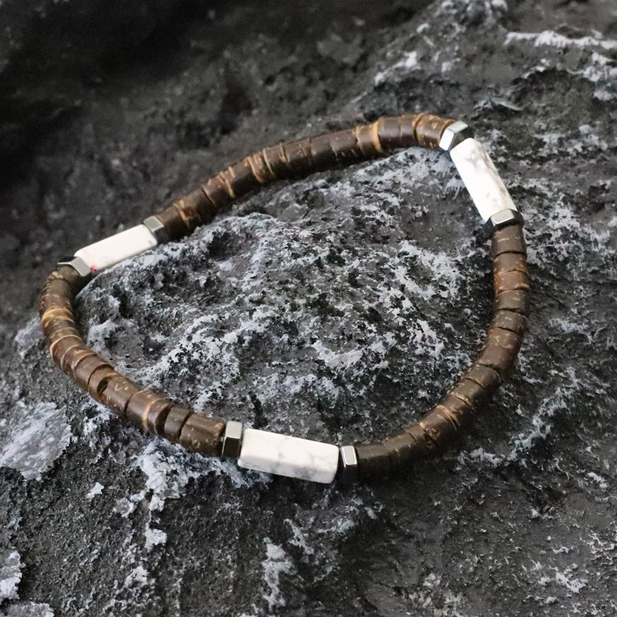 Men Retro 5mm Natural Coconut  - đánh giá và giá Men Accessories Amazon