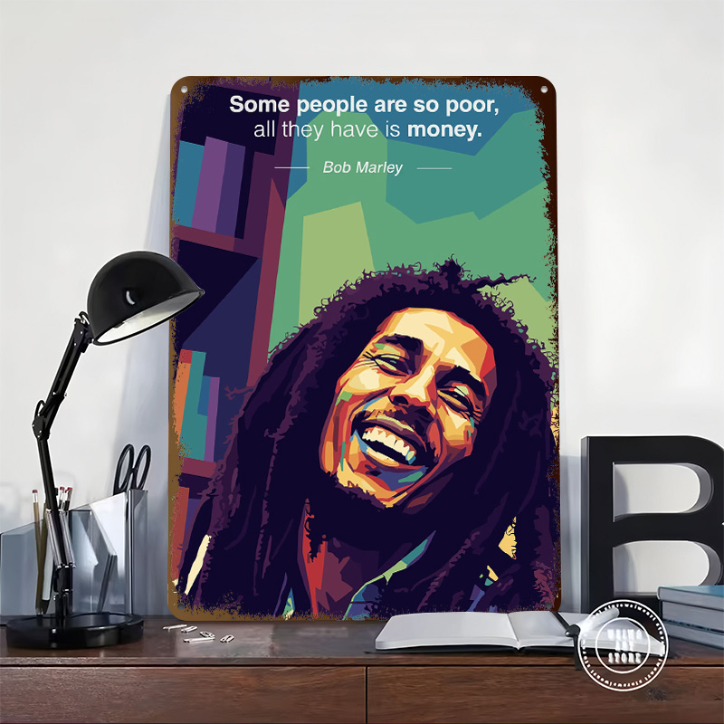 Bob Marley Quote Pop Art 3D Pr - đánh giá và giá Men'S Accessories Quotes