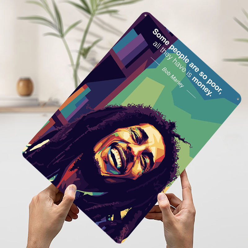 Bob Marley Quote Pop Art 3D Pr - đánh giá và giá Men'S Accessories Quotes