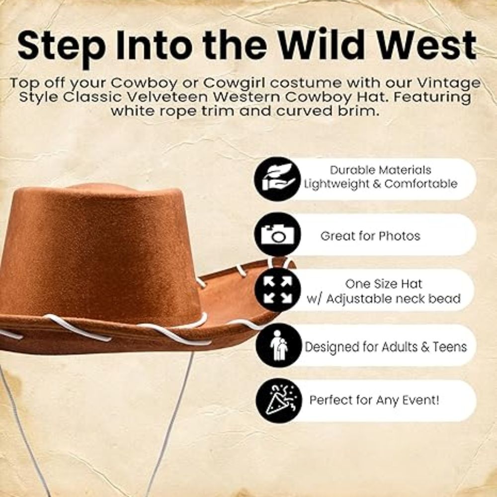 Fantasia Woody Jessie Cosplay  - đánh giá và giá Men Accessories Kit