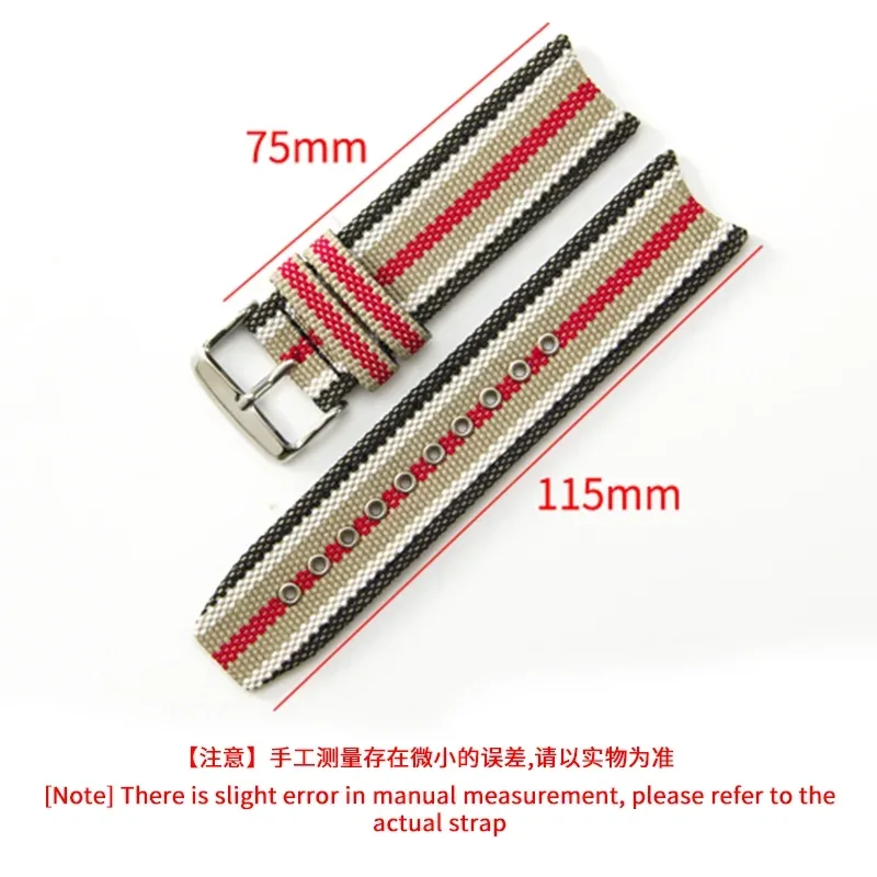 Woven Nylon Watchbands for Bur - đánh giá và giá Men'S Accessories Burberry