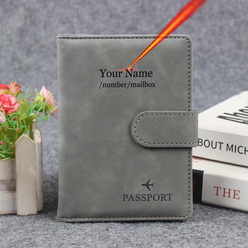 Magnetic Button Passport Cover - đánh giá và giá Men Accessories Name