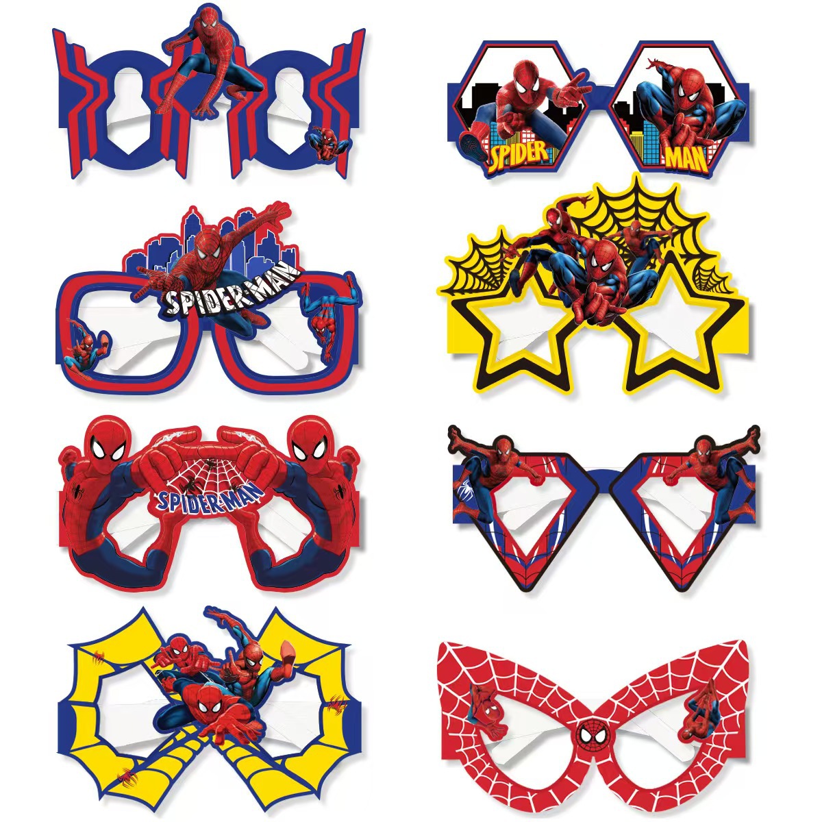 8PCS Spider-Man Paper Eco-Frie - đánh giá và giá Men Accessories Photos