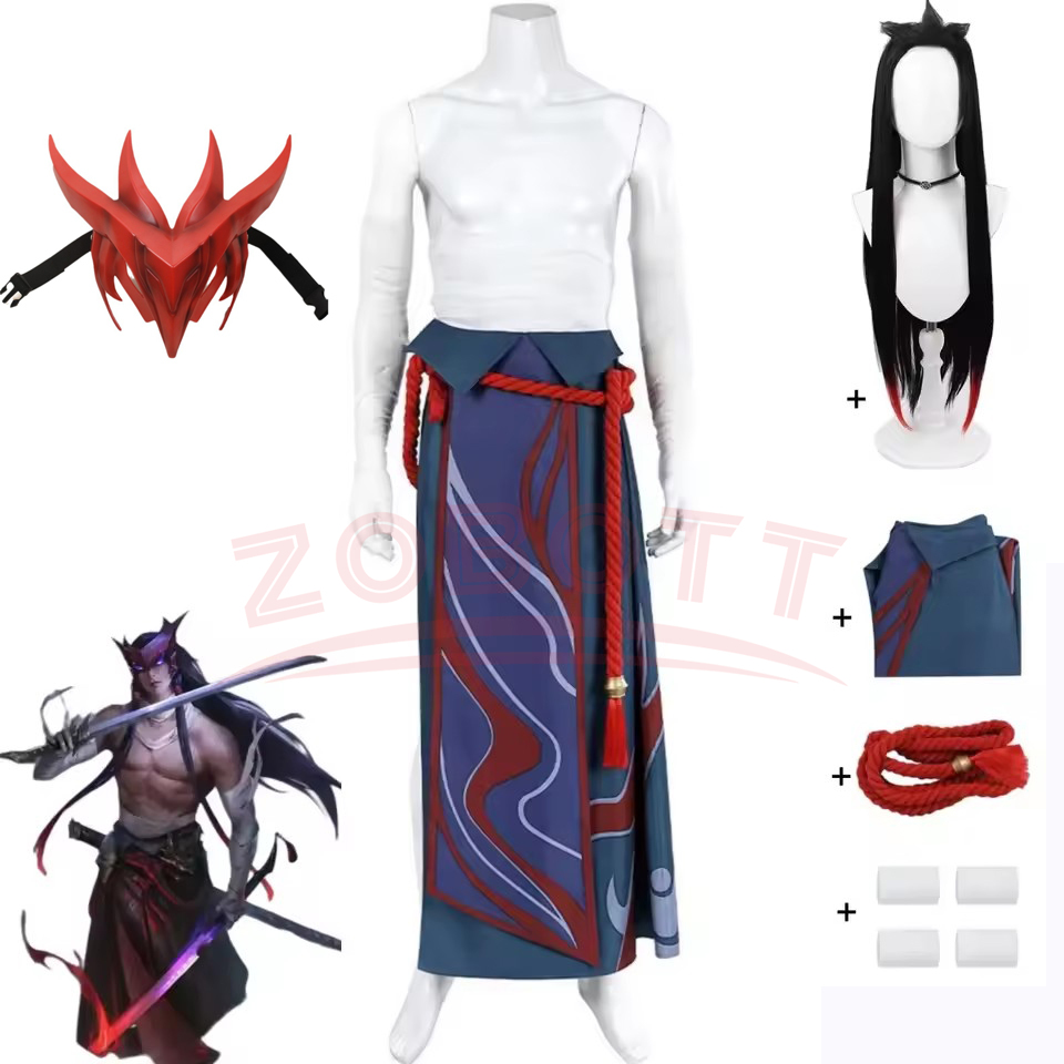 Game LOL Unforgotten Yone Cosp - đánh giá và giá Men Accessories Kit