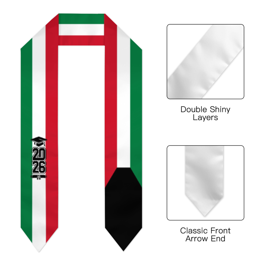 Class of 2026 Kuwait Flag Scar - đánh giá và giá Men Accessories Kuwait