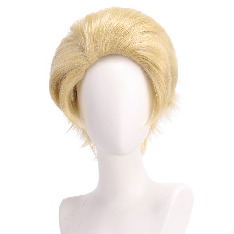men golden short hair costumes - đánh giá và giá Men'S Accessories For Christmas