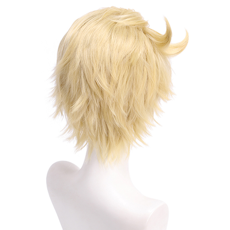 men golden short hair costumes - đánh giá và giá Men'S Accessories For Christmas