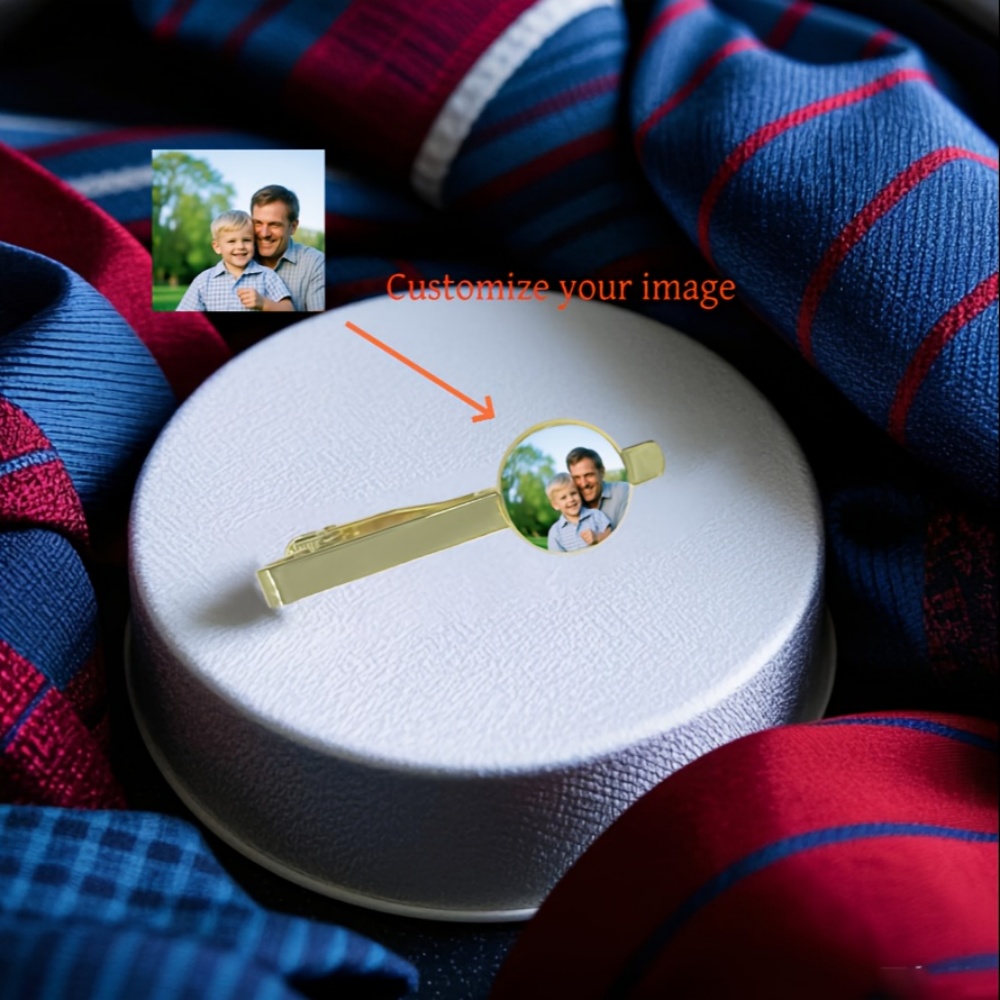 Custom Photo Engraved Text Tie - đánh giá và giá Men Accessories Photos
